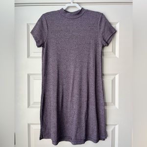 Cotton On purple high neck dress (size: S)